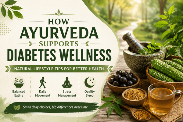 Ayurvedic diabetes support with herbs and lifestyle tips