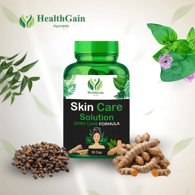 HealthGain Ayurveda Skin Care Capsules with Ayurvedic herbs